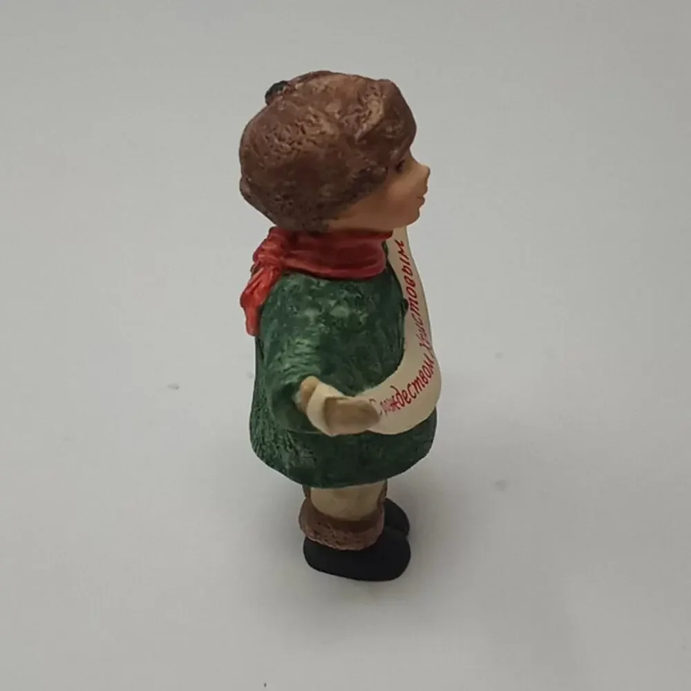 Sharing the Joy Rare Hallmark Collections Boy in Fur Hat-Russian Wish Figurine
